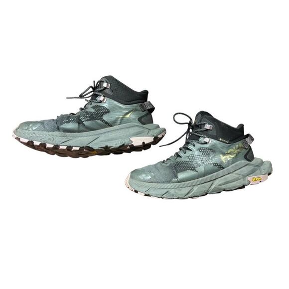 Hoka One Trail Code GTX Shoes Sneakers Gray Pink Women's 8 B Hiking Running - Picture 3 of 10